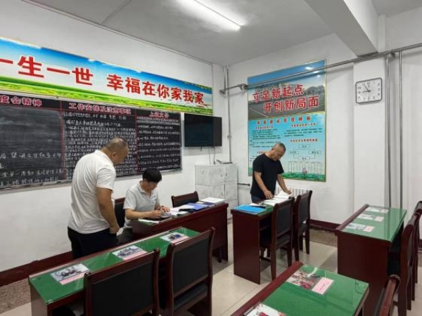 崔庄煤矿开展内业资料专项检查工作